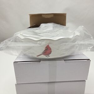 CARDINAL Mini 6” Pie Temp-tations Special Edition WINTER WOODLAND, Christmas NEW